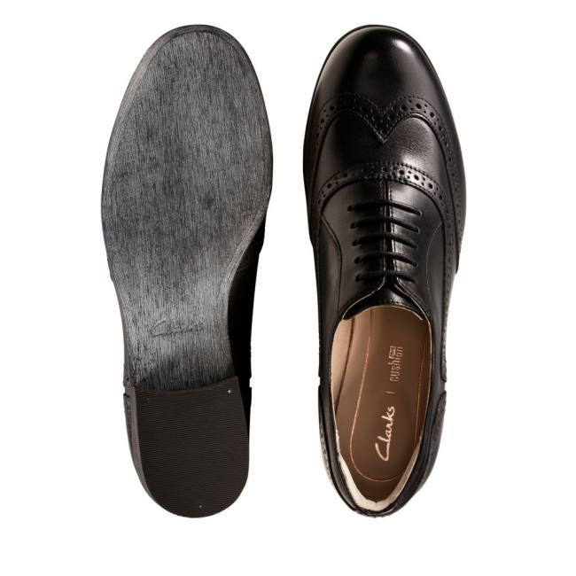 Clarks Hamble Oak Σκαρπίνια γυναικεια μαυρα | CLK532VZR